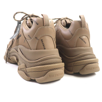 BALENCIAGA sneakers 536737 Main: Leather Brown TRIPLE S Triple S mens 43