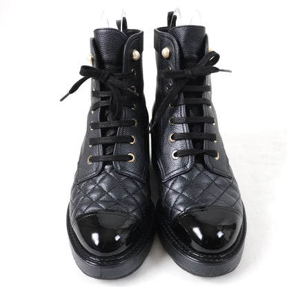 CHANEL Ankle boots G38514 Main: Leather black Women 37