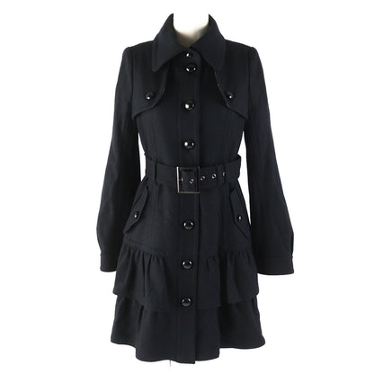BURBERRY BLUE LABEL coat Outer: 100% wool, Lining: Cupra, Lining: Polyester, Sleeve lining: Polyester black Women 38