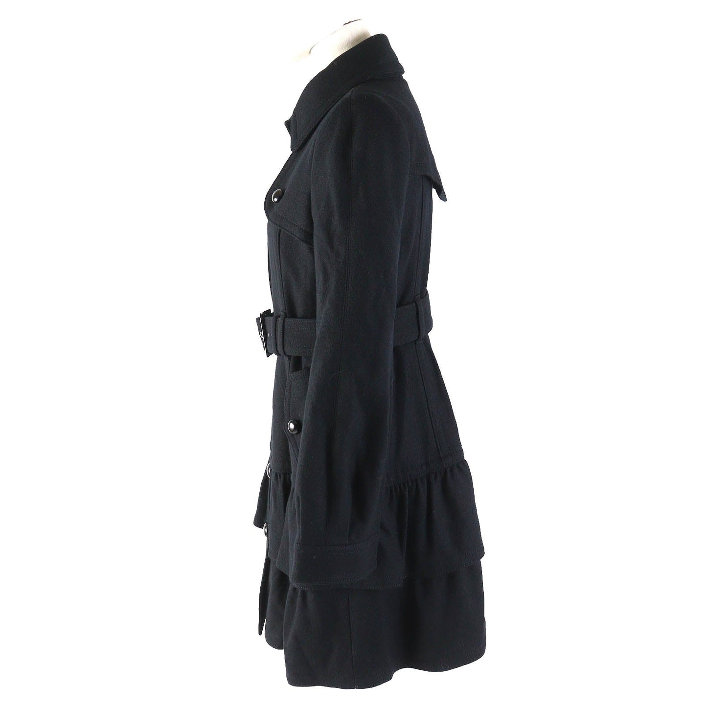 BURBERRY BLUE LABEL coat Outer: 100% wool, Lining: Cupra, Lining: Polyester, Sleeve lining: Polyester black Women 38
