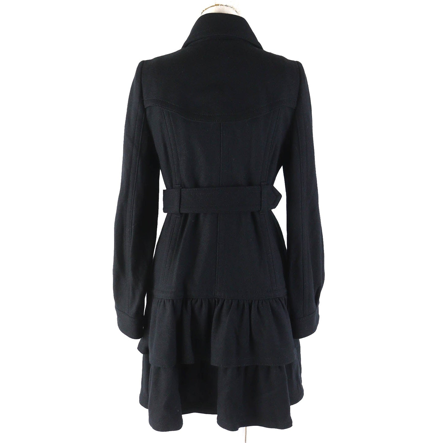 BURBERRY BLUE LABEL coat Outer: 100% wool, Lining: Cupra, Lining: Polyester, Sleeve lining: Polyester black Women 38
