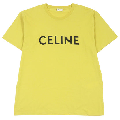 CELINE Short sleeve T-shirt 2X681501X Main: 100% cotton yellow mens M