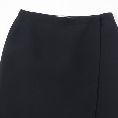 Christian Dior Wrap skirt 011J12A1166 wool black 40