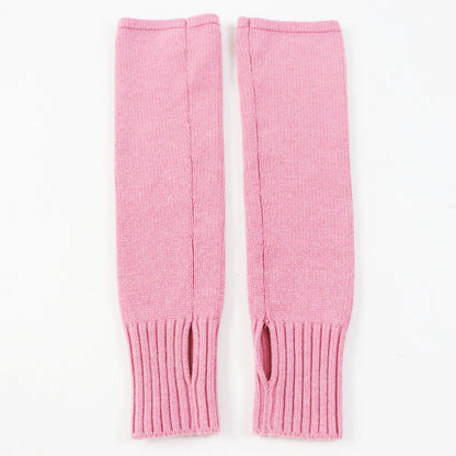 CHANEL gloves P55392 Main: 100% cashmere pink Women M