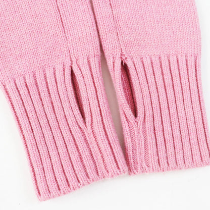 CHANEL gloves P55392 Main: 100% cashmere pink Women M