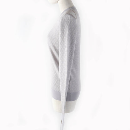 FENDI knit FZX849 Main: 67% wool, Main: 31% viscose, Main: 2% elastane gray Women 40