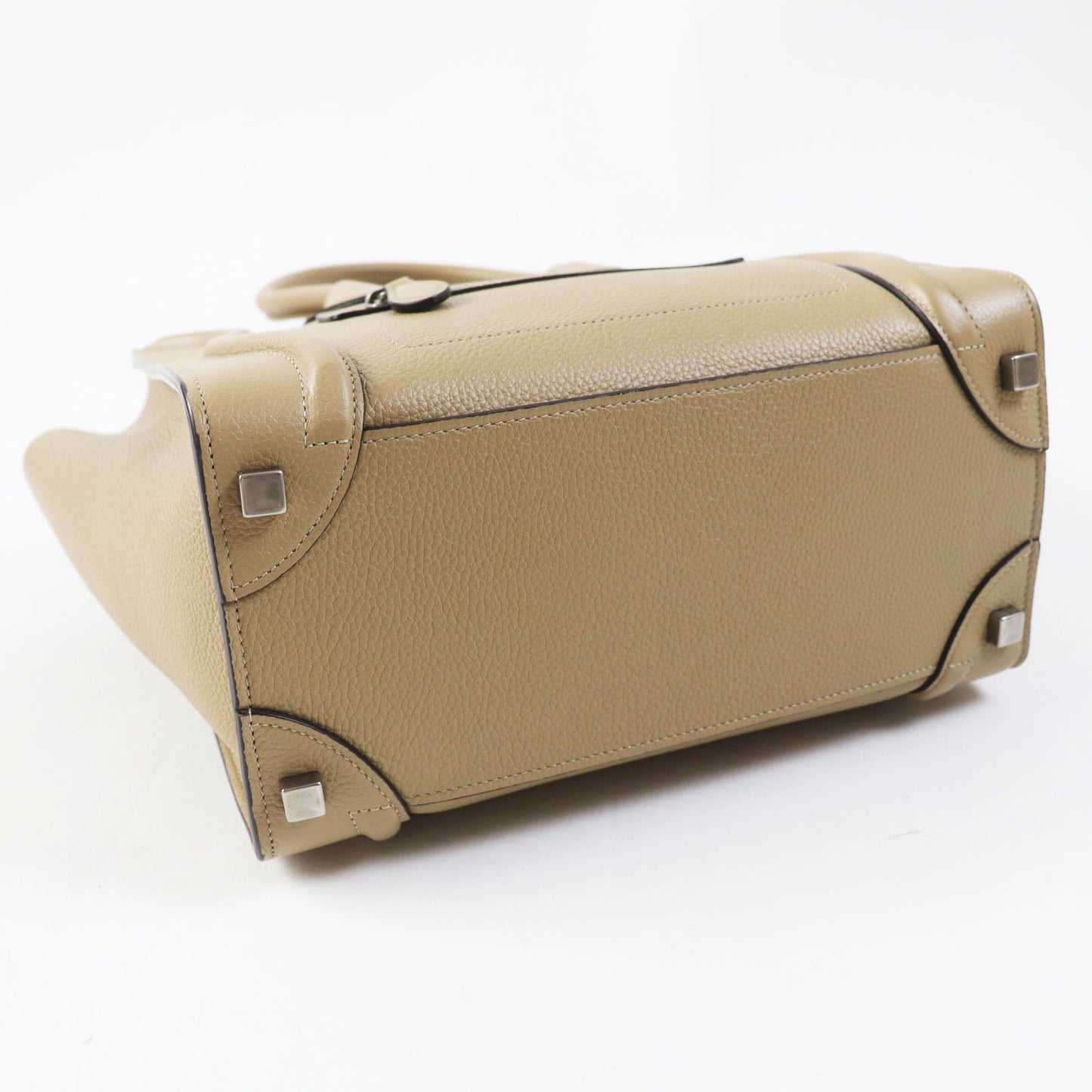 CELINE Handbag 18979 Main: Calfskin Dune Luggage micro shopper Women