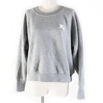BURBERRY sweat 8035615 Main: 80% cotton, Main: 20% polyester, Part: 98% cotton, Part: 2% polyurethane gray Women XL