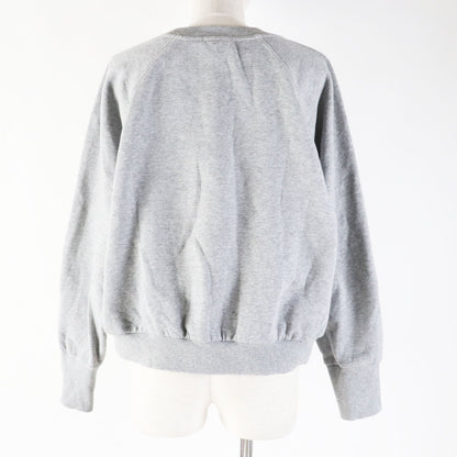BURBERRY sweat 8035615 Main: 80% cotton, Main: 20% polyester, Part: 98% cotton, Part: 2% polyurethane gray Women XL