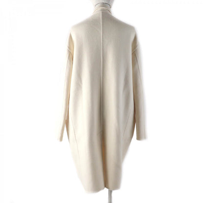 CELINE coat 2 8H13/6700 Main: 100% cashmere Ivory Women 40