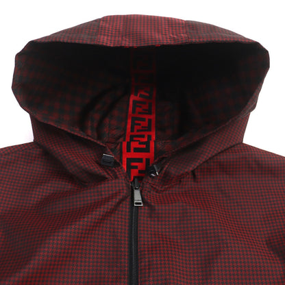FENDI coat FAA864 Outer: 100% polyester, Lining: polyester Red black mens 48