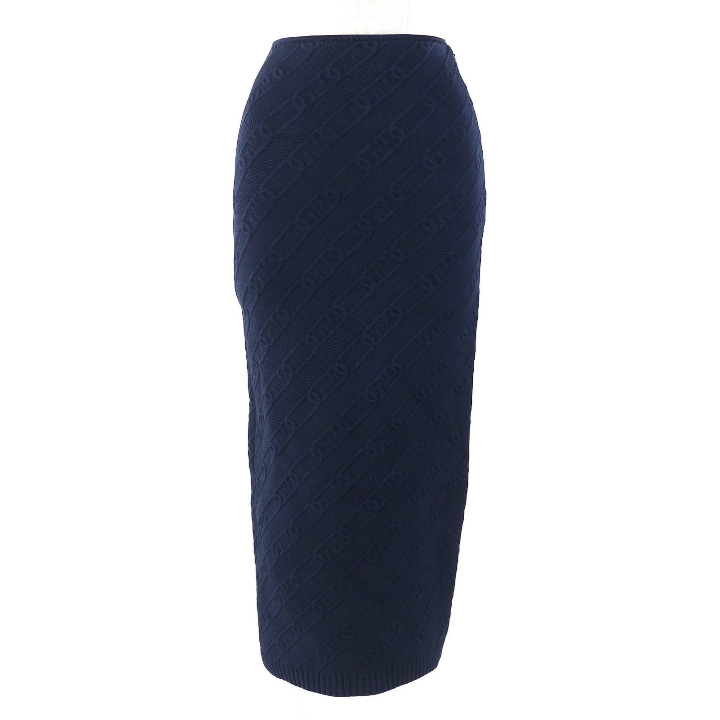 FENDI Long skirt FZQ677 Main: 51% rayon, 31% polypropylene, 11% nylon, 5% polyester, 2% polyurethane Navy Women 40