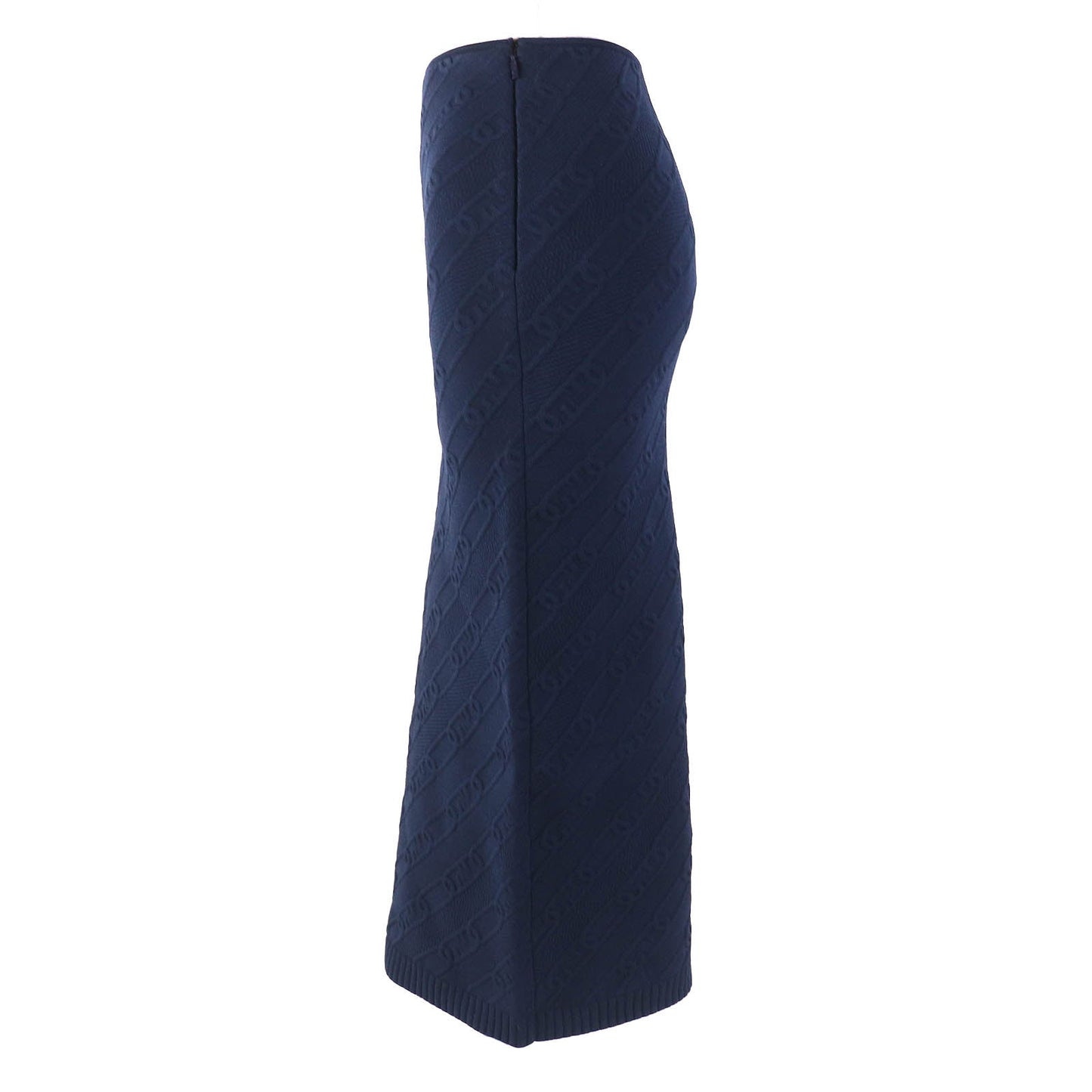 FENDI Long skirt FZQ677 Main: 51% rayon, 31% polypropylene, 11% nylon, 5% polyester, 2% polyurethane Navy Women 40