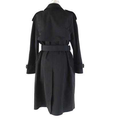 BURBERRY trench coat 8063801 Outer: 100% polyester, Lining: 100% polyamide (nylon) black Technical twill trench coat Women 40