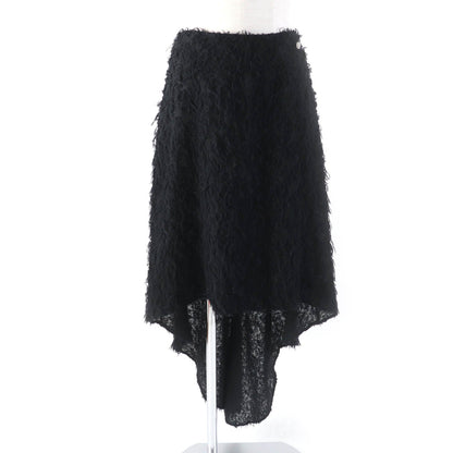 CHANEL skirt 22A P73158 Outer: 69% wool, Outer: 27% silk, Outer: 4% polyester, Lining: 100% silk black Women 36