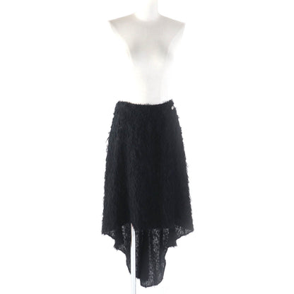 CHANEL skirt 22A P73158 Outer: 69% wool, Outer: 27% silk, Outer: 4% polyester, Lining: 100% silk black Women 36