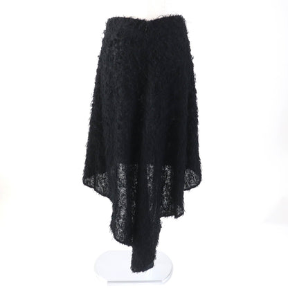 CHANEL skirt 22A P73158 Outer: 69% wool, Outer: 27% silk, Outer: 4% polyester, Lining: 100% silk black Women 36