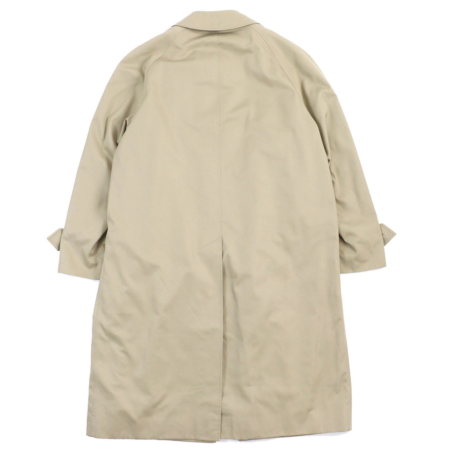 BURBERRY Stainless collar coat Outer: 51% cotton, Outer: 49% polyester, Lining: 50% polyester, Lining: 50% cotton, Liner: 100% wool beige mens 38