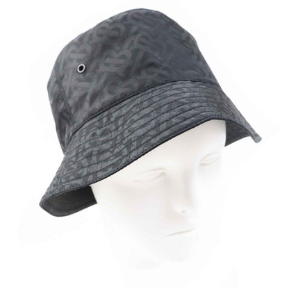 BURBERRY hat 8072726 Outer: 59% nylon, Outer: 49% polyester, Lining: 100% cotton black Women S