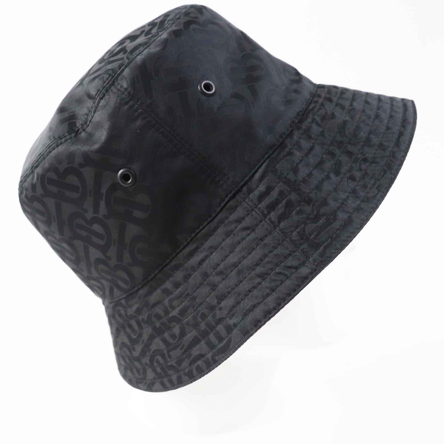 BURBERRY hat 8072726 Outer: 59% nylon, Outer: 49% polyester, Lining: 100% cotton black Women S