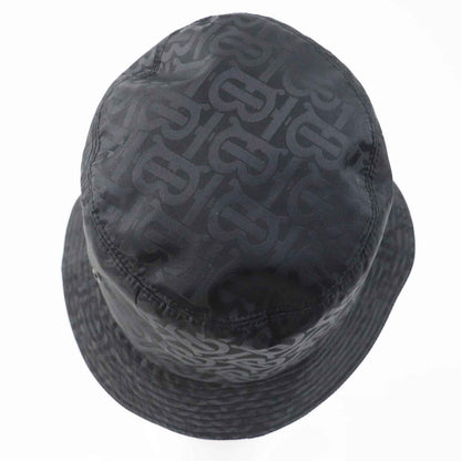 BURBERRY hat 8072726 Outer: 59% nylon, Outer: 49% polyester, Lining: 100% cotton black Women S