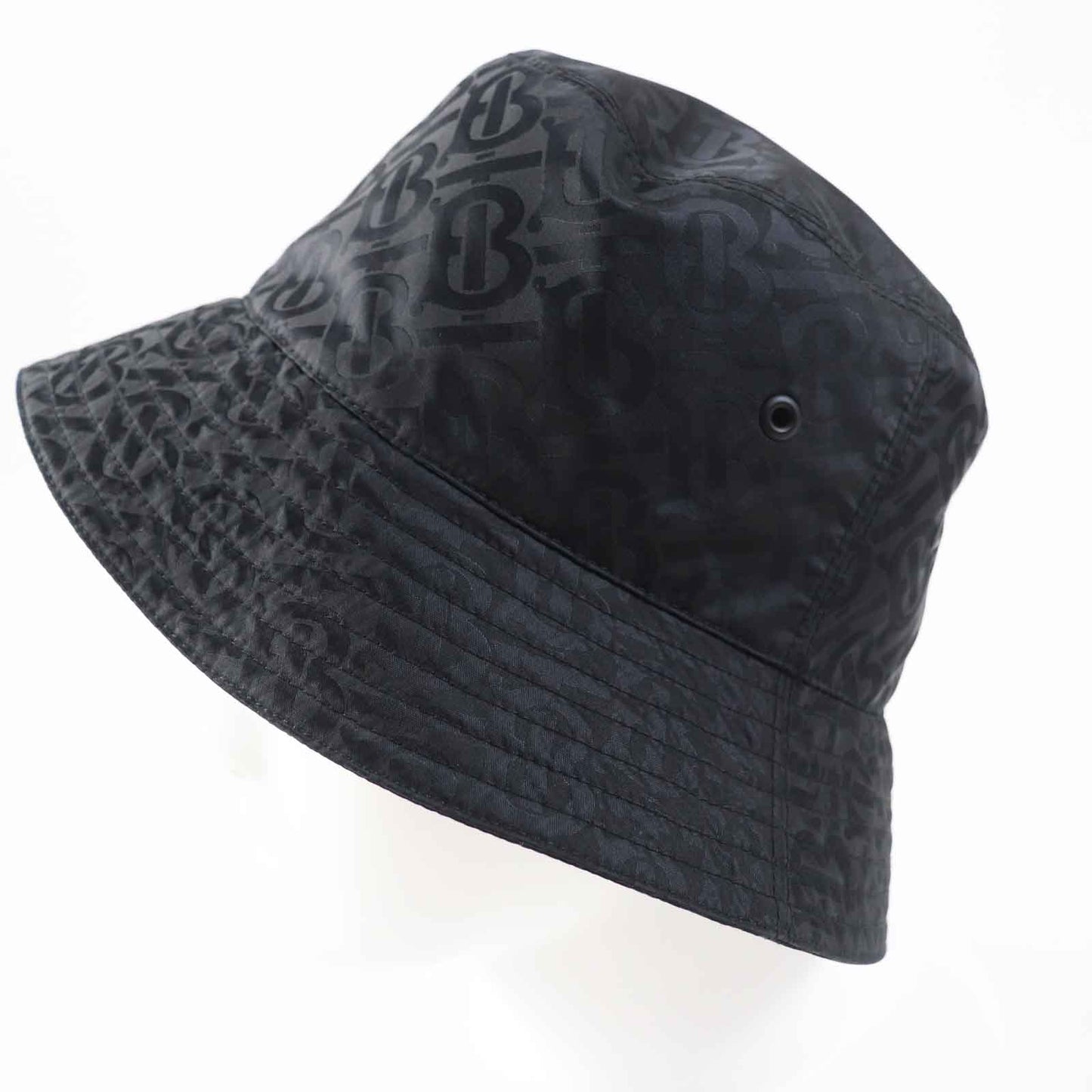 BURBERRY hat 8072726 Outer: 59% nylon, Outer: 49% polyester, Lining: 100% cotton black Women S