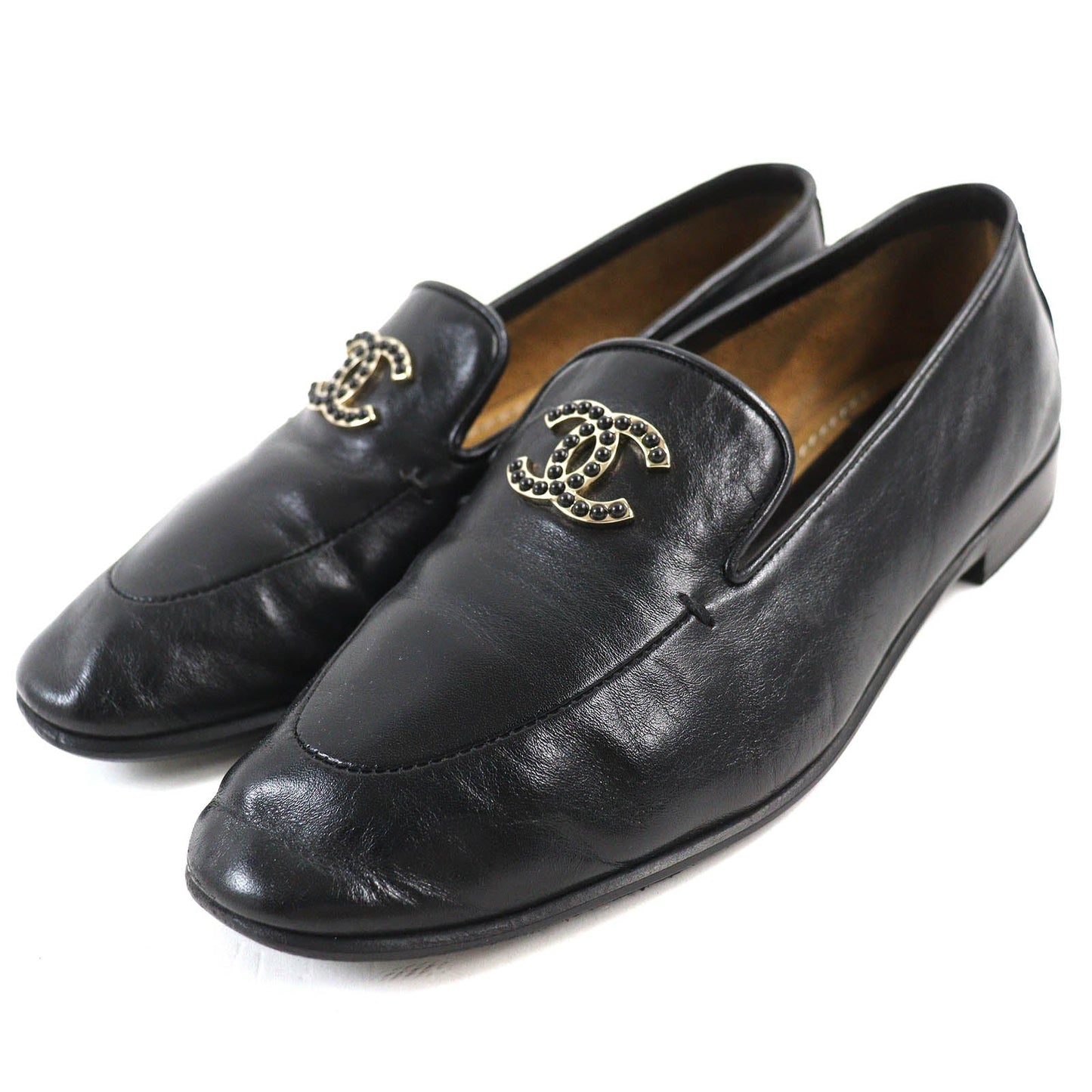 CHANEL loafers 23A G45008 Main: Leather black Women 36