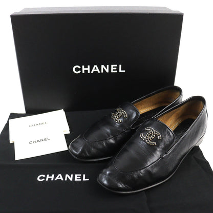 CHANEL loafers 23A G45008 Main: Leather black Women 36