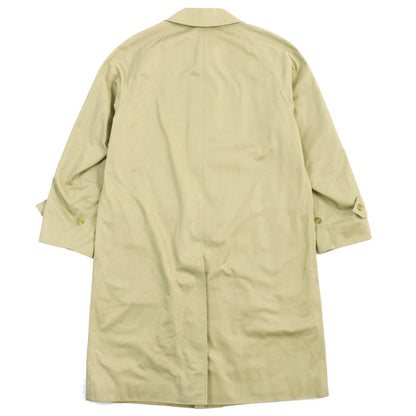 BURBERRY Stainless collar coat Outer: 51% cotton, Outer: 49% polyester, Lining: 50% cotton, Lining: 50% polyester beige mens 46