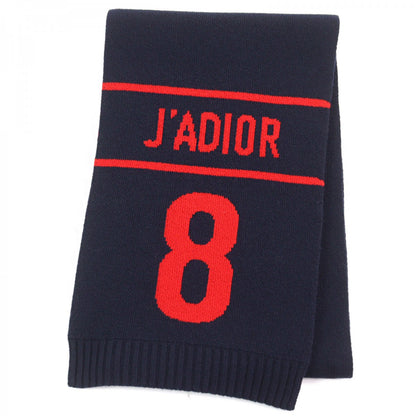 Christian Dior Scarf 85NON308I001 Main: 70% wool, Main: 30% cashmere Navy red mens
