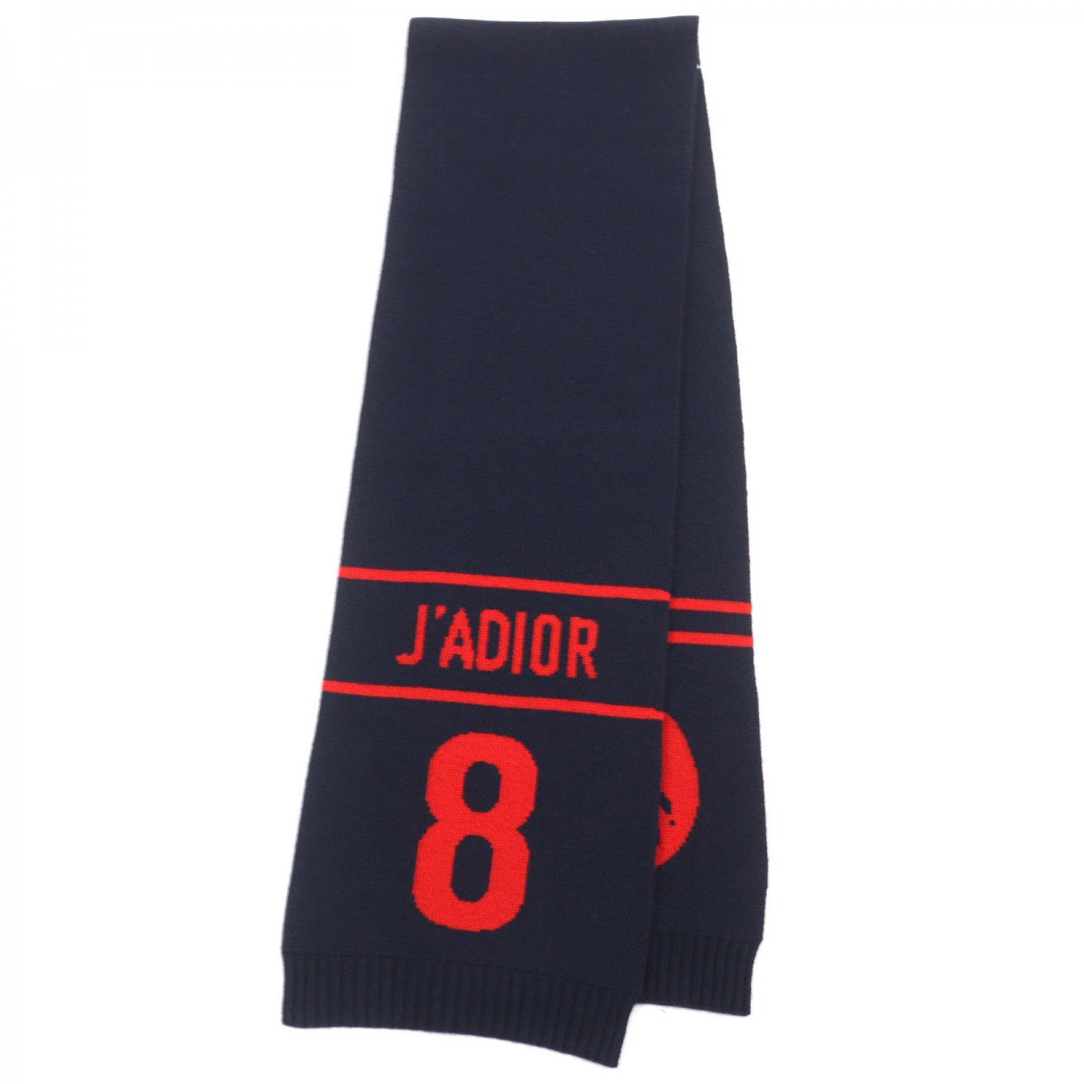 Christian Dior Scarf 85NON308I001 Main: 70% wool, Main: 30% cashmere Navy red mens