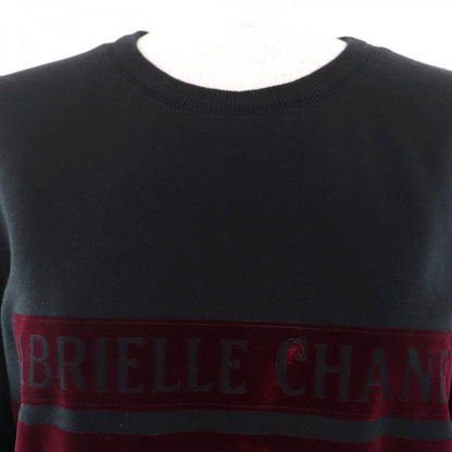 CHANEL sweat P57408K07541 Main: 100% cotton, some parts: 95% cotton, some parts: 5% elastane black Women 38
