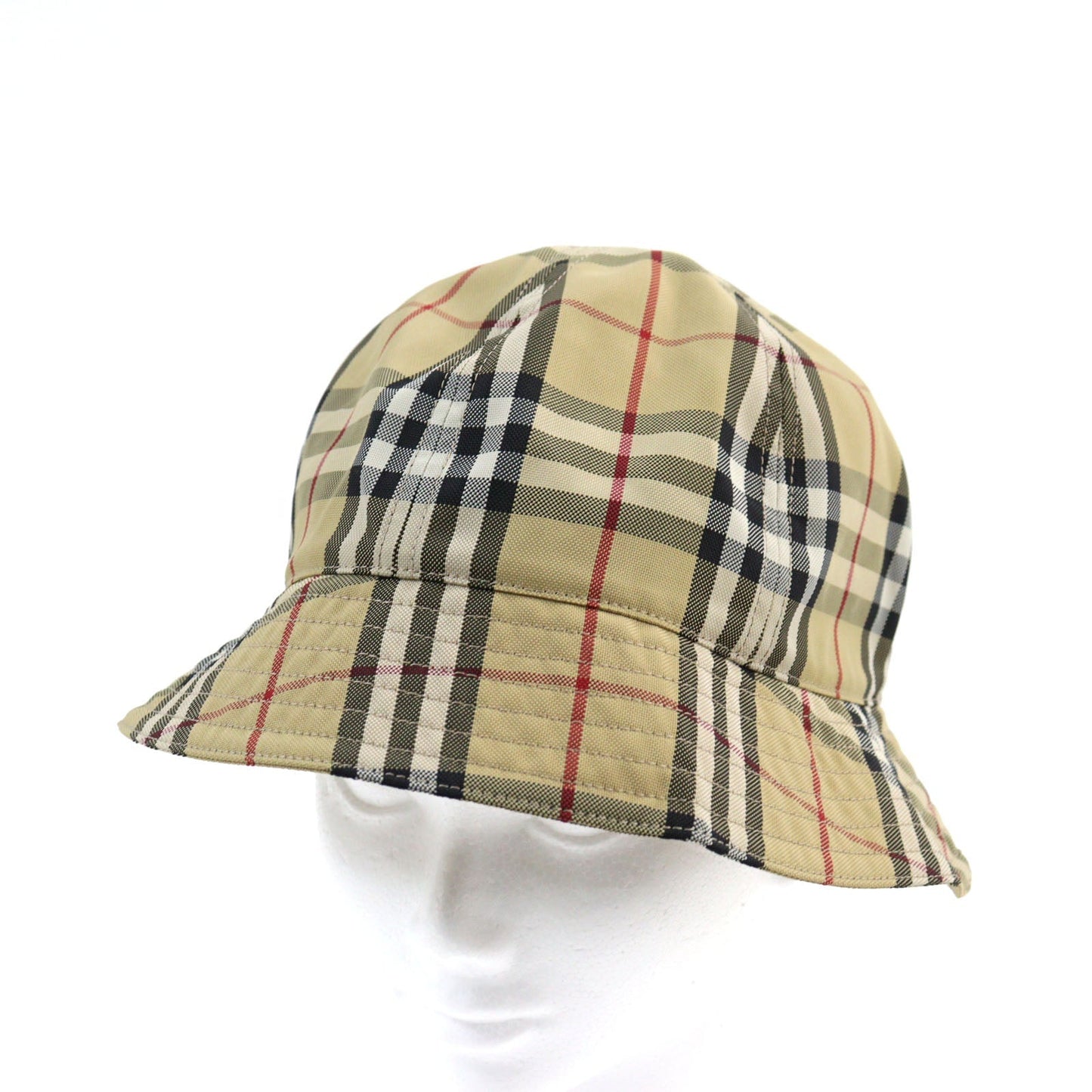 BURBERRY hat 8071150 Main: 100% nylon Beige type unisex(Unisex) L