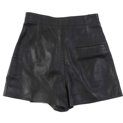 Christian Dior Shorts 045P45AL015 Outer: 100% lamb leather, lining: 100% silk black Women 38