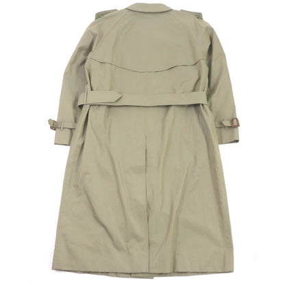 BURBERRY trench coat Outer: 100% cotton, Lining: cotton, Sleeve lining: polyester green mens 94 175