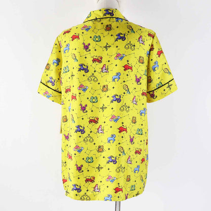 Christian Dior Short sleeve shirt 241V29A6633 Main: 100% silk yellow Women 38