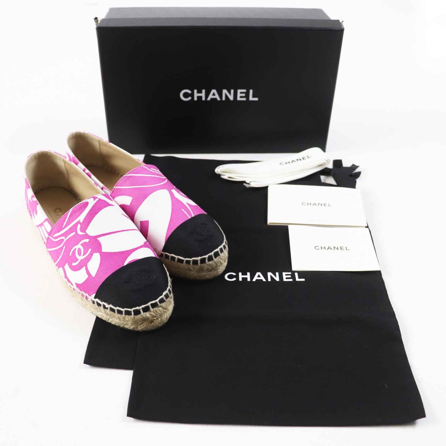 CHANEL Slip-on G30898 Main: Canvas, Part: Jute, Part: Rubber purple Women 36