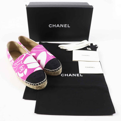 CHANEL Slip-on G30898 Main: Canvas, Part: Jute, Part: Rubber purple Women 36