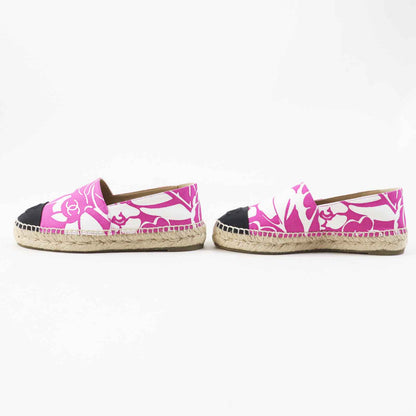 CHANEL Slip-on G30898 Main: Canvas, Part: Jute, Part: Rubber purple Women 36