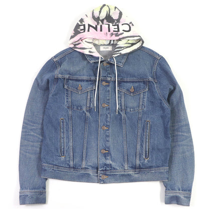 CELINE Denim Jacket 2Q660930F Main: 100% cotton Indigo blue mens M
