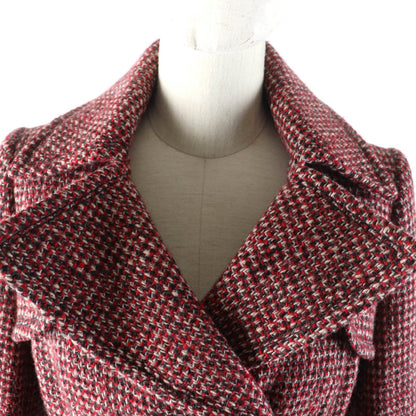 BURBERRY BLUE LABEL coat E1B07-493-15 Outer: 85% wool, Outer: 15% nylon, Lining: polyester Multi Women 38