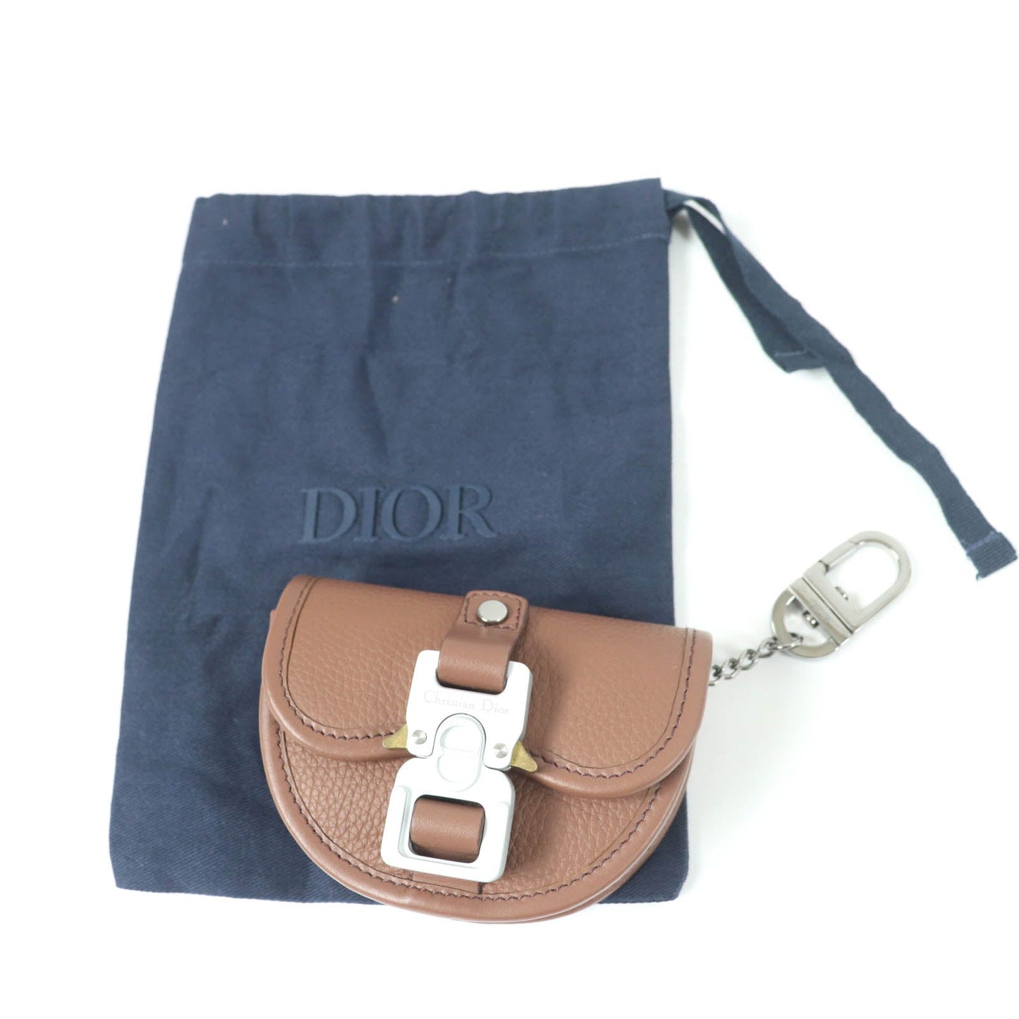 Dior HOMME Pouch 10-BO-0293 Main: Leather Brown Gallop Nano Pouch mens