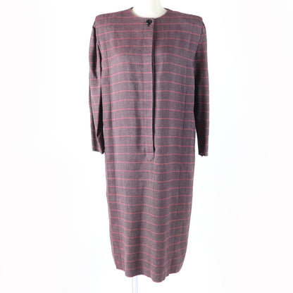 Christian Dior one piece Main: 75% wool, Main: 25% cotton, Lining: 100% cupra Purple type Women 7