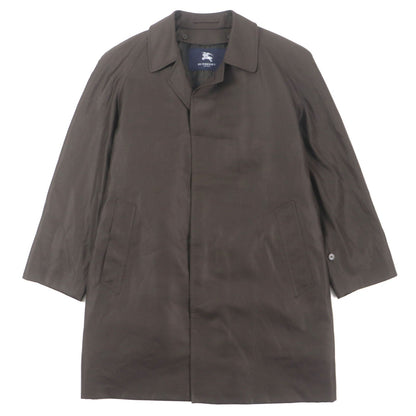 BURBERRY LONDON Stainless collar coat Outer: 67% wool, Outer: 33% silk, Lining: cupra, Lining: polyester, Liner: 50% cupra Dark brown mens 90-165-4