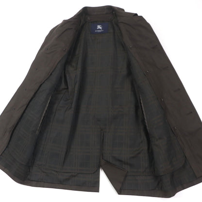 BURBERRY LONDON Stainless collar coat Outer: 67% wool, Outer: 33% silk, Lining: cupra, Lining: polyester, Liner: 50% cupra Dark brown mens 90-165-4