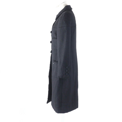 CHANEL coat P28956 06A Outer: 100% wool, Lining: 100% silk black Women 36