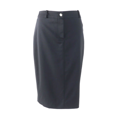 Christian Dior skirt 4H12033422 Outer: 90% wool, Outer: 8% nylon, Outer: 2% lycra, Lining: 94% silk, Lining: 6% lycra black Women 34