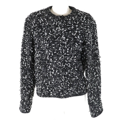 CHANEL Jacket P62063 Outer: 46% wool, Outer: 29% polyamide (nylon), Outer: 25% alpaca, Lining: 100% silk Black type Women 34