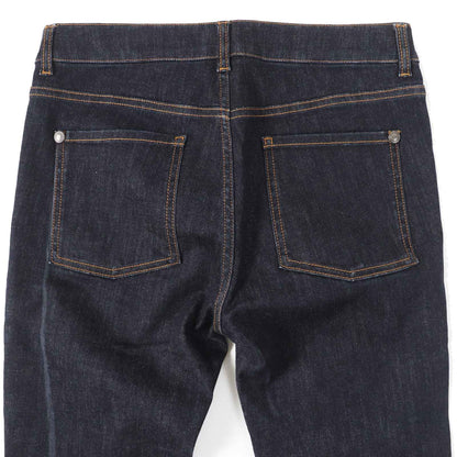 CHANEL Denim pants P47726 Outer material: 97% cotton, Outer material: 3% elastane Indigo blue Women 38