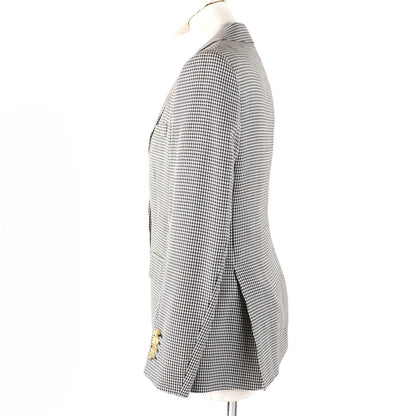 BURBERRY tailored jacket 4562621 Main: 100% wool, Lining: 100% cupra, Sleeve lining: 50% acetate, Sleeve lining: 50% cupra, Part: 72% wool Black type Women 36